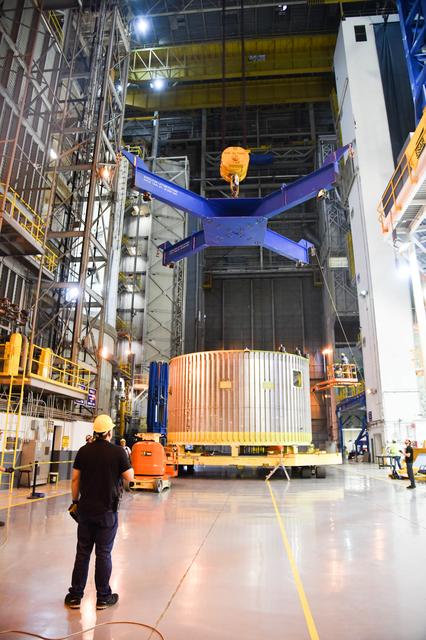NASA image: Space Launch System Liquid Oxygen Tank Test Article Manufacturing at NASA’s Michoud Assembly Facility